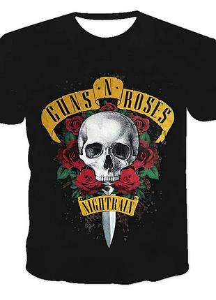 Футболка loys з принтом рок guns n` roses xl