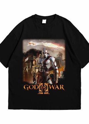 Футболка loys с принтом god of war 2 kratos черный xs