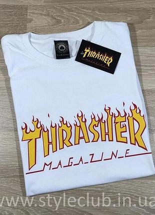 Футболка жіноча thrasher | бірка | наші фотки xl