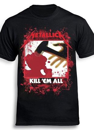 Футболка loys metallica - kill'em all черный xs
