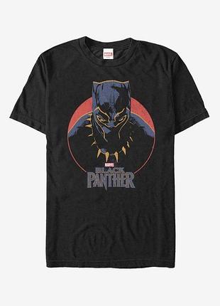 Футболка черная loys фильмы marvel black panther s