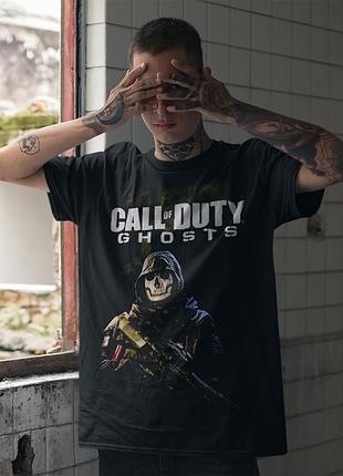 Футболка loys унисекс call of duty (ghost) черный m