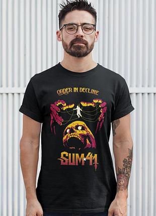 Футболка loys унісекс sum 41 (order in decline) чорний l