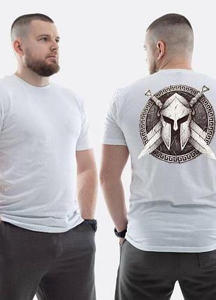 Футболка loys зсу з принтом гладіатор щит xl