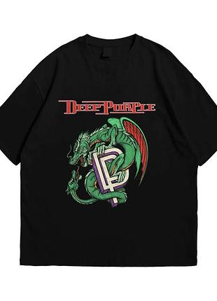 Футболка loys с принтом deep purple the battle rages on черный xs