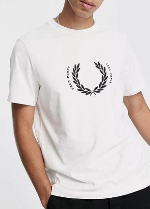 Футболка loys fred perry фред перри черная отличное качество 100% хлопок xs