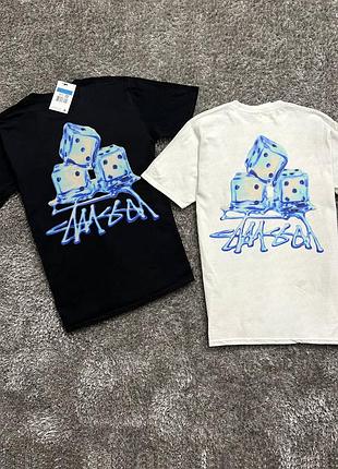 Футболка loys stussy fuzzy ice xs