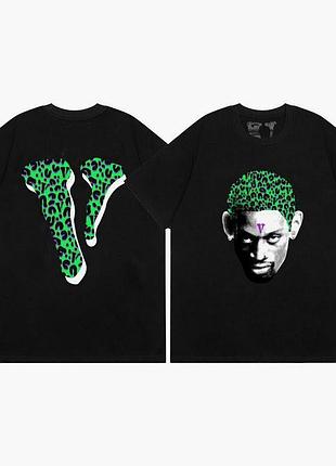 Футболка loys vlone влон черная новый качественный 100% хлопок xs