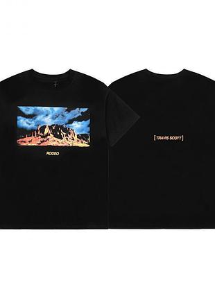 Футболка loys travis scott тревіс скотт чорна 100% бавовна чудова якість xs