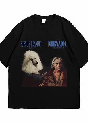 Футболка loys с принтом nirvana & the jesus lizard черный xs