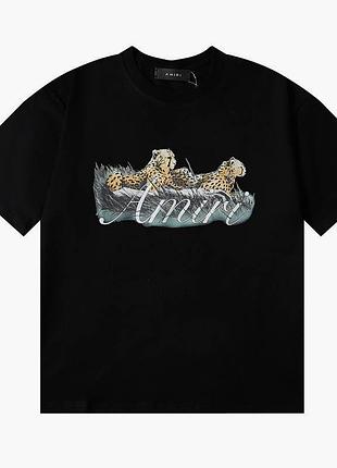 Футболка loys amiri амірі чорна дуже гарна якість 100% бавовна. xs