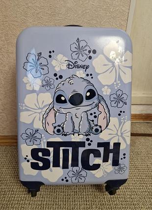 Чемодан на колесах disney stitch