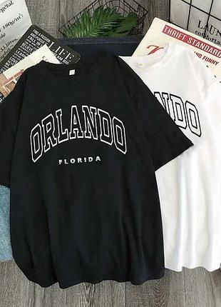 Стильна жіноча оверсайз футболка loys orlando florida xs