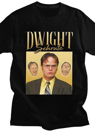 Футболка черная loys фильмы dwight schrute xxl