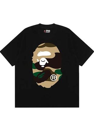 Футболка loys хлопковая с принтом bape бейп sk8 art.003 xs