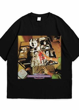 Футболка loys с принтом carcass necroticism: descanting the insalubrious черный l