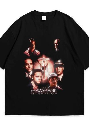 Футболка loys з принтом втеча з шоушенка the shawshank redemption чорний art.002 xs