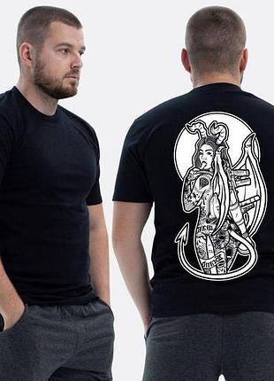 Футболка loys зсу з принтом sunset goons дівчина демон з хвостом xs