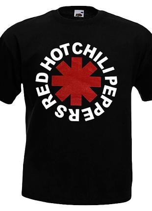Футболка loys red hot chili peppers logo чорний xs