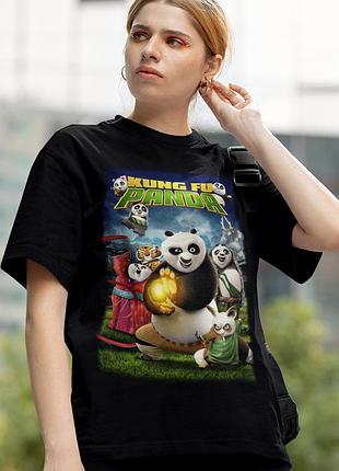 Футболка loys kung fu panda (part 3 poster energy) черный xs