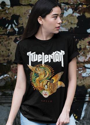 Футболка loys kvelertak (splid) черный xs
