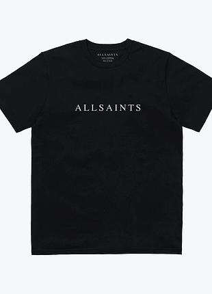 Чорна футболка loys allsaints футболки унісекс xs