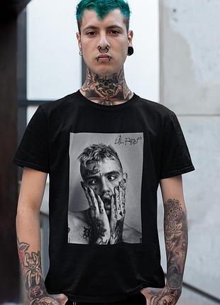 Футболка loys унисекс lil peep (crazy eyes poster) черный xs