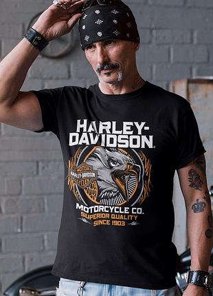 Футболка loys унисекс harley davidson (superior quality since 1903) черный xs