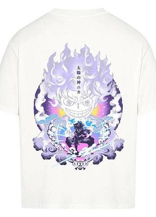 Футболка loys з принтом y2k monkey d. luffy gear 5 xs