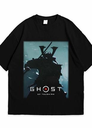 Футболка loys с принтом ghost of tsushima ghost of tsushima black xxl
