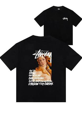 Футболка loys stussy стуси хлопковая с принтом у2к art.011 xs
