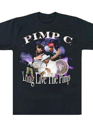 Футболка loys повсякденна pimp c the long live the pimp vintage look t-shirt xl
