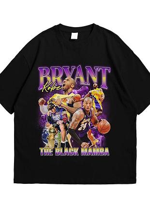 Футболка loys з принтом kobe bryant чорний s