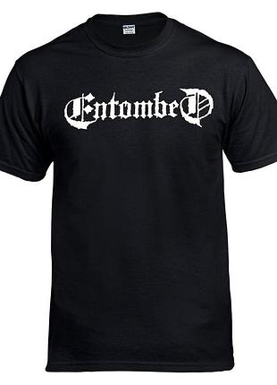 Футболка loys entombed logo черный m