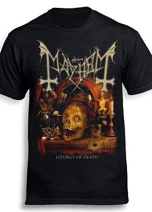 Футболка loys mayhem - liturgy of death черный xs