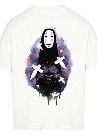 Футболка loys с принтом y2k spirited away x no face xxl