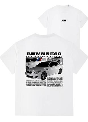Футболка loys хлопковая с принтом bmw m5 e60 y2k art.001 xs