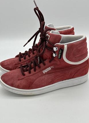Кеди замша натуральна puma vikky v2 mid gore-tex 37,5/ 23.5 cm