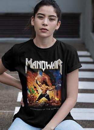 Футболка loys manowar (warriors of the world) черный xl