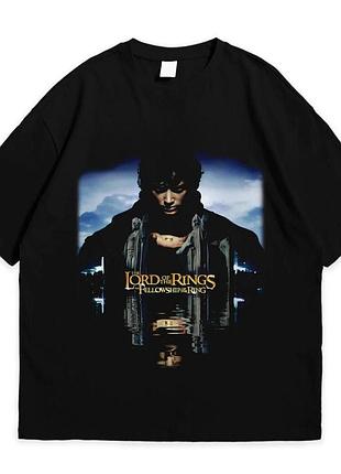 Футболка loys с принтом обладатель колец frodo baggins черный xs