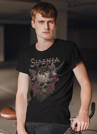 Футболка loys унисекс sirenia (dim days of dolor north american tour shirt) черный xs