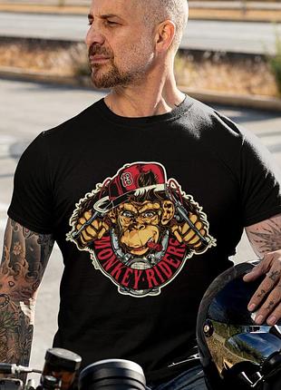 Футболка loys унисекс harley davidson (monkey riders) черный xs