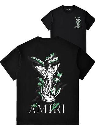 Футболка loys amiri амири хлопковая с принтом у2к art.048 xs