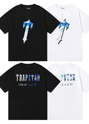 Футболка loys trapstar трапстар черная новая с высоким качеством 100% хлопок xxl