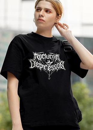 Футболка loys nocturnal depression (logo) черный xs