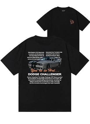 Футболка loys хлопковая с принтом dodge y2k art.003 xs