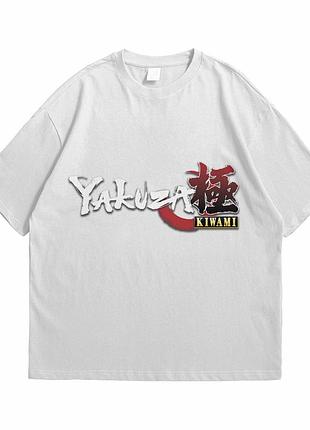 Футболка loys с принтом yakuza kiwami kazuma kiryu tattoo белый xl