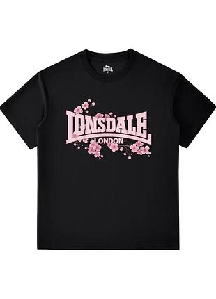 Футболка loys хлопковая с принтом lonsdale sk8 art.001 xs