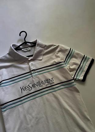 Футболка поло мужская yves saint laurent