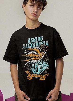 Футболка loys mso - asking alexandria - key grip l